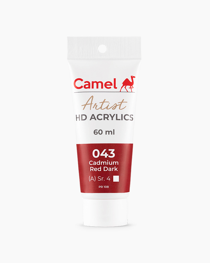Camel Artist HD Acrylics Cadmium Red Dark
